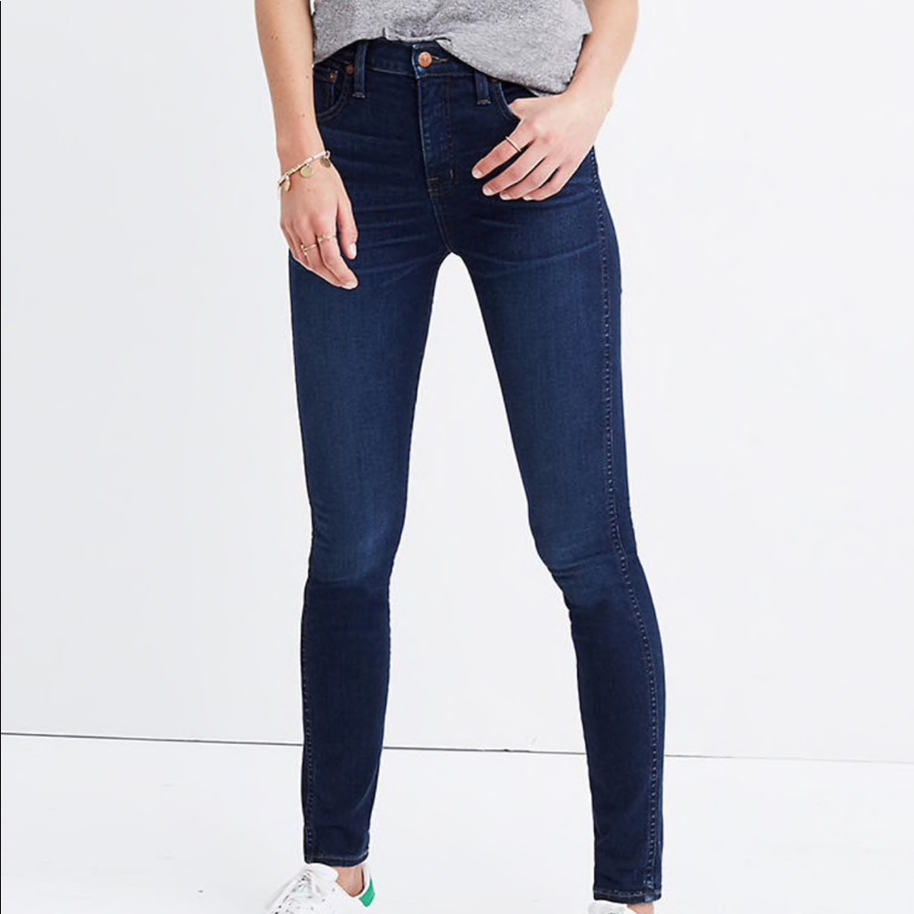 Madewell 10” High Rise Skinny Skinny